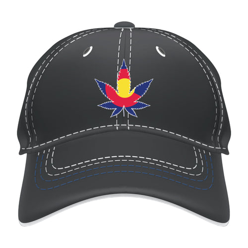 Colorado Flag Leaf Hat